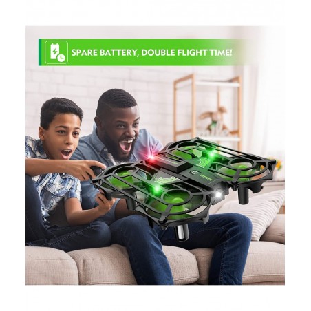 NH320 Plus Mini Drones for Kids RC Small Quadcopter Drone Indoor Helicopters with Auto Hovering 3D Flip Speed Adjustment and ...