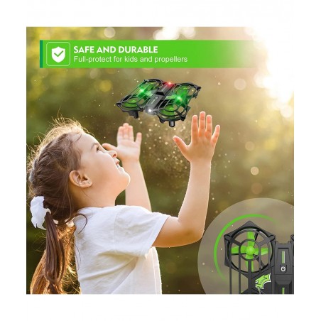 NH320 Plus Mini Drones for Kids RC Small Quadcopter Drone Indoor Helicopters with Auto Hovering 3D Flip Speed Adjustment and ...
