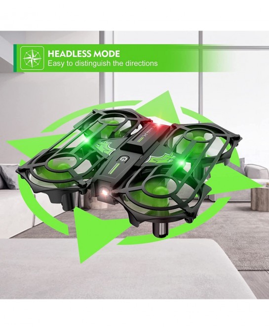 NH320 Plus Mini Drones for Kids RC Small Quadcopter Drone Indoor Helicopters with Auto Hovering 3D Flip Speed Adjustment and ...