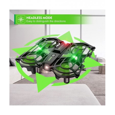 NH320 Plus Mini Drones for Kids RC Small Quadcopter Drone Indoor Helicopters with Auto Hovering 3D Flip Speed Adjustment and ...