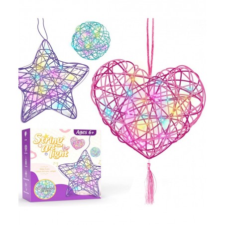 3D String Art Kit for Kids Christmas Birthday Gifts for 8 9 10 11 12 Year Old Girls Boys Arts and Crafts for Girls Ages 8-12 ...