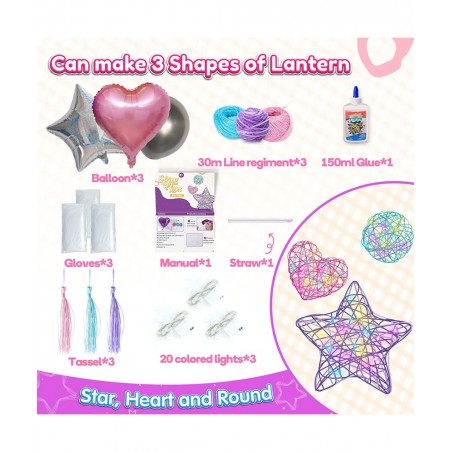 3D String Art Kit for Kids Christmas Birthday Gifts for 8 9 10 11 12 Year Old Girls Boys Arts and Crafts for Girls Ages 8-12 ...