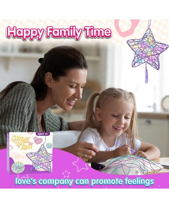 3D String Art Kit for Kids Christmas Birthday Gifts for 8 9 10 11 12 Year Old Girls Boys Arts and Crafts for Girls Ages 8-12 ...