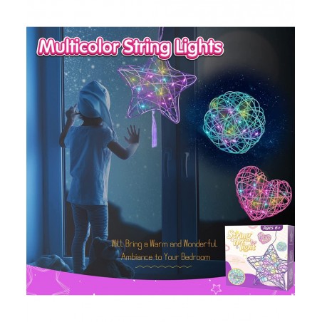 3D String Art Kit for Kids Christmas Birthday Gifts for 8 9 10 11 12 Year Old Girls Boys Arts and Crafts for Girls Ages 8-12 ...