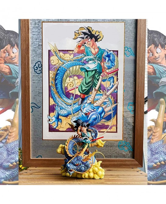 Goku Figure DBZ Figure Collection Figurine Statue Toy Car Ornament Decoration Birthday Gift $55.38 Action Figures