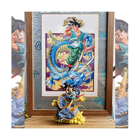Goku Figure DBZ Figure Collection Figurine Statue Toy Car Ornament Decoration Birthday Gift $55.38 Action Figures