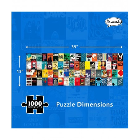 Book Cover Panoramic 1 000-Piece Jigsaw Puzzle for All Ages $33.63 Jigsaw Puzzles