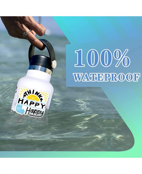 100 pcs Encouragement Inspirational Stickers Pack for Students Teachers Company Employees Skin Decal for Hydro Flask Water Bo...
