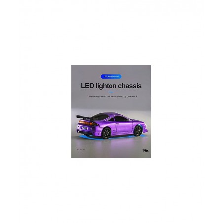 1:76 Turbo Racing C72/C73 Sports RC Car Limited Edition & Classic Edition Mini Full Proportional RTR Kit Toys (Purple) $126.2...