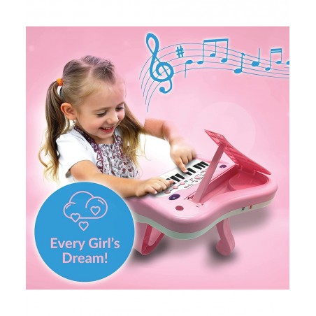 Kids Piano for Toddlers – Piano for Kids Ages 3-5 with Built-in Microphone & Music Modes - Best Toy Piano for Toddler - Girl ...