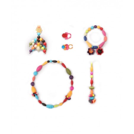 650pcs Snap Pop Beads Jewelry Making Kit Stringless Cordless PopBead Beads Girls Toys Arts Crafts DIY Hairband Necklaces Brac...