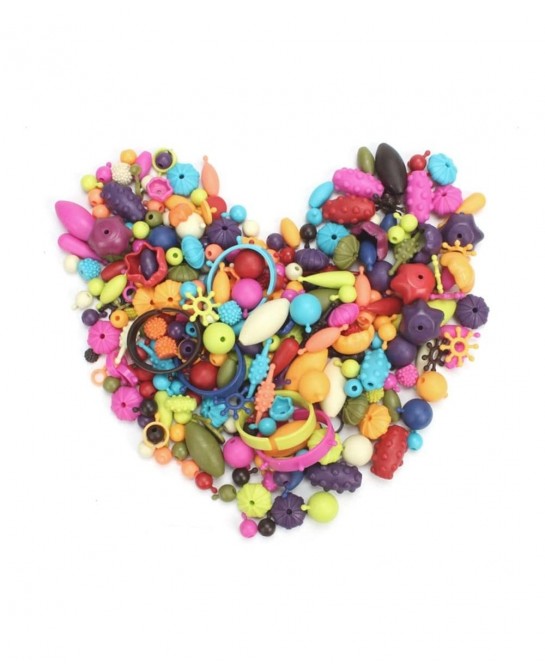 650pcs Snap Pop Beads Jewelry Making Kit Stringless Cordless PopBead Beads Girls Toys Arts Crafts DIY Hairband Necklaces Brac...