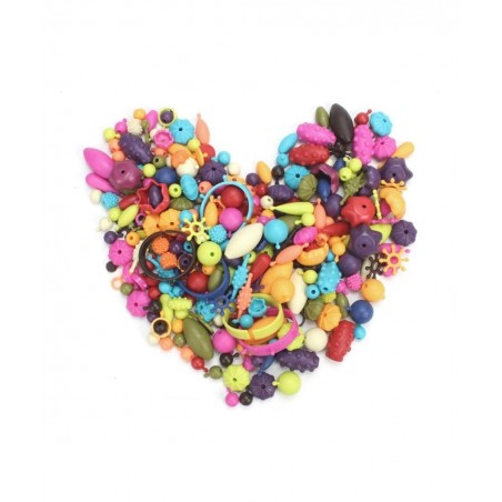 650pcs Snap Pop Beads Jewelry Making Kit Stringless Cordless PopBead Beads Girls Toys Arts Crafts DIY Hairband Necklaces Brac...