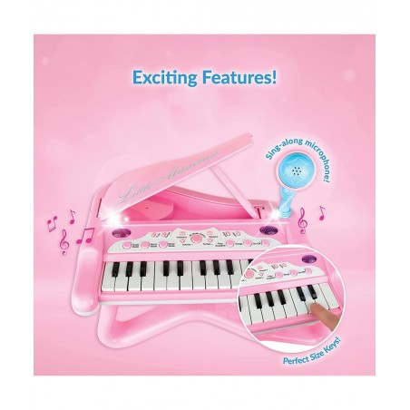 Kids Piano for Toddlers – Piano for Kids Ages 3-5 with Built-in Microphone & Music Modes - Best Toy Piano for Toddler - Girl ...