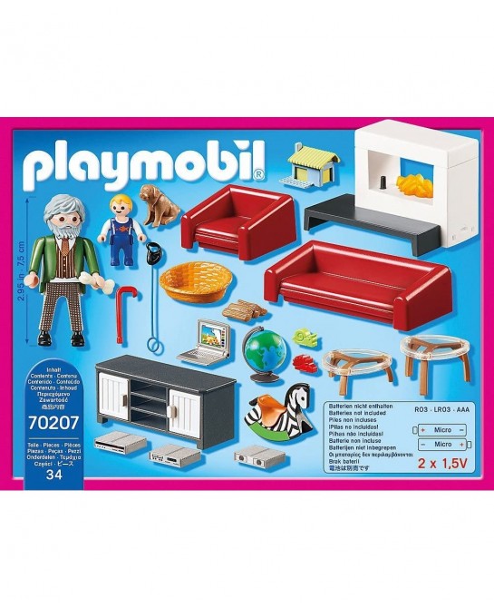 Comfortable Living Room Furniture Pack $42.74 Play Figure Playsets