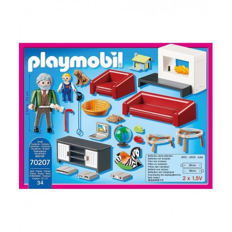 Comfortable Living Room Furniture Pack $42.74 Play Figure Playsets