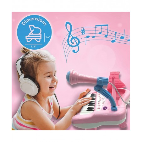 Kids Piano for Toddlers – Piano for Kids Ages 3-5 with Built-in Microphone & Music Modes - Best Toy Piano for Toddler - Girl ...