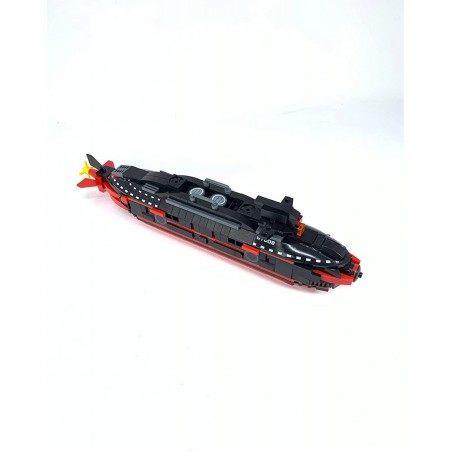 General Jim’s Military Building Blocks Toy Bricks Set - World War 2 Themed Nuclear Submarine Building Blocks 395 Piece Toy Bu...