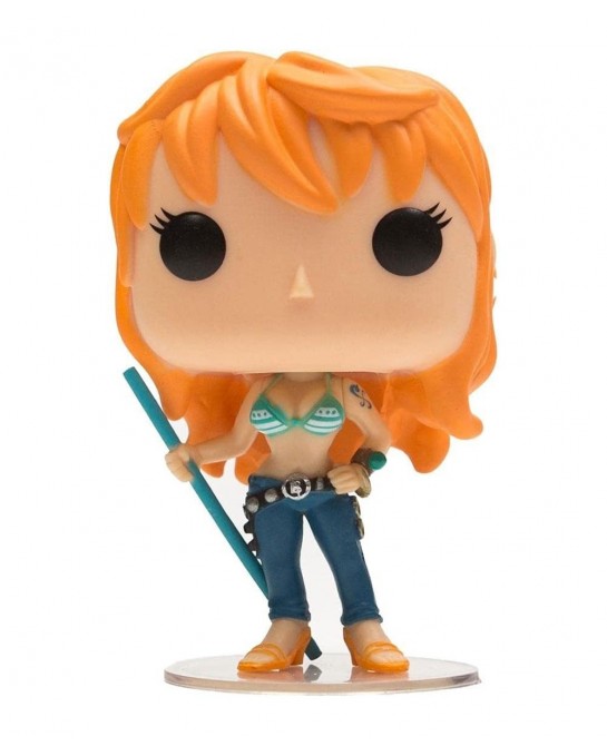 One Piece - Nami Funko Pop! Vinyl Figure (Bundled with Compatible Box Protector Case) Multicolor 3.75 inches $40.95 Action Fi...