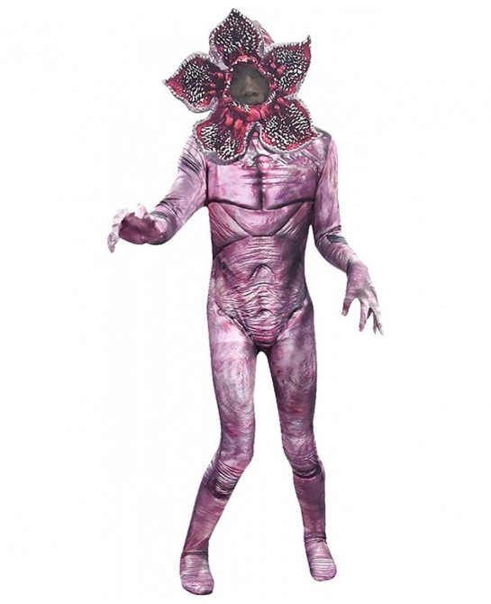 Flower Monster Jumpsuit Scary Halloween Cosplay Costume $57.36 Kids' Costumes