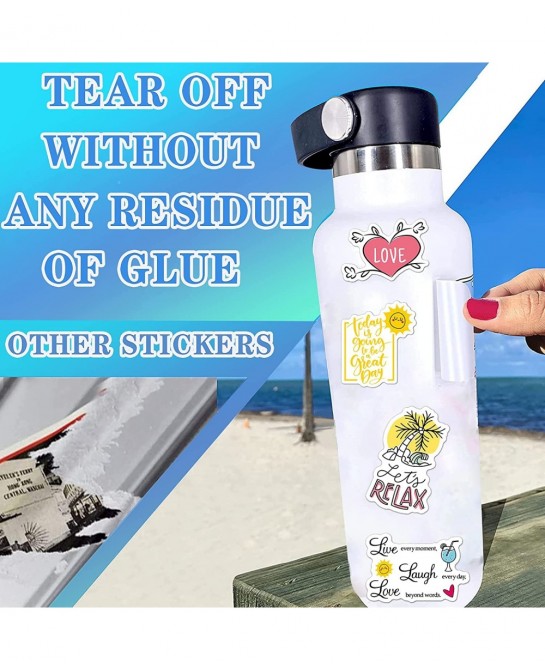 100 pcs Encouragement Inspirational Stickers Pack for Students Teachers Company Employees Skin Decal for Hydro Flask Water Bo...