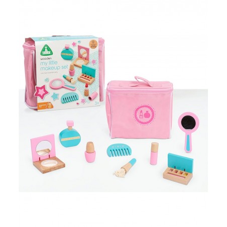 Wooden My Little Make Up Set 9-Piece Imagination and Pretend Play Toy Make Up Amazon Exclusive by Just Play $38.64 Play Figur...