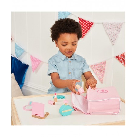 Wooden My Little Make Up Set 9-Piece Imagination and Pretend Play Toy Make Up Amazon Exclusive by Just Play $38.64 Play Figur...
