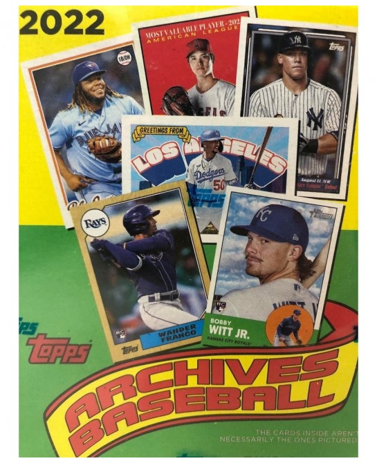 2022 Archives Baseball Blaster Box - 7 Packs Per Box $47.26 Trading Cards & Accessories