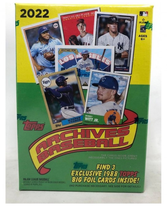 2022 Archives Baseball Blaster Box - 7 Packs Per Box $47.26 Trading Cards & Accessories