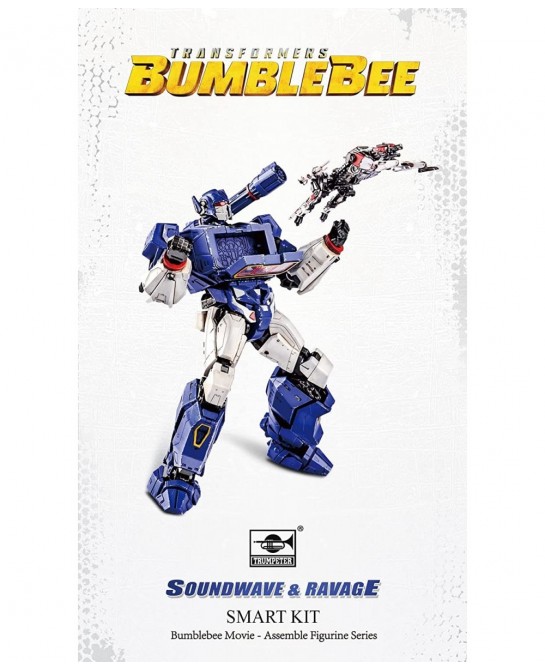 Transformers Soundwave Ravage Figure Model Kit – Cybertron Easy to Assemble 3D Articulated Action Pre Painted Collectible Ser...