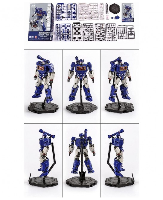 Transformers Soundwave Ravage Figure Model Kit – Cybertron Easy to Assemble 3D Articulated Action Pre Painted Collectible Ser...