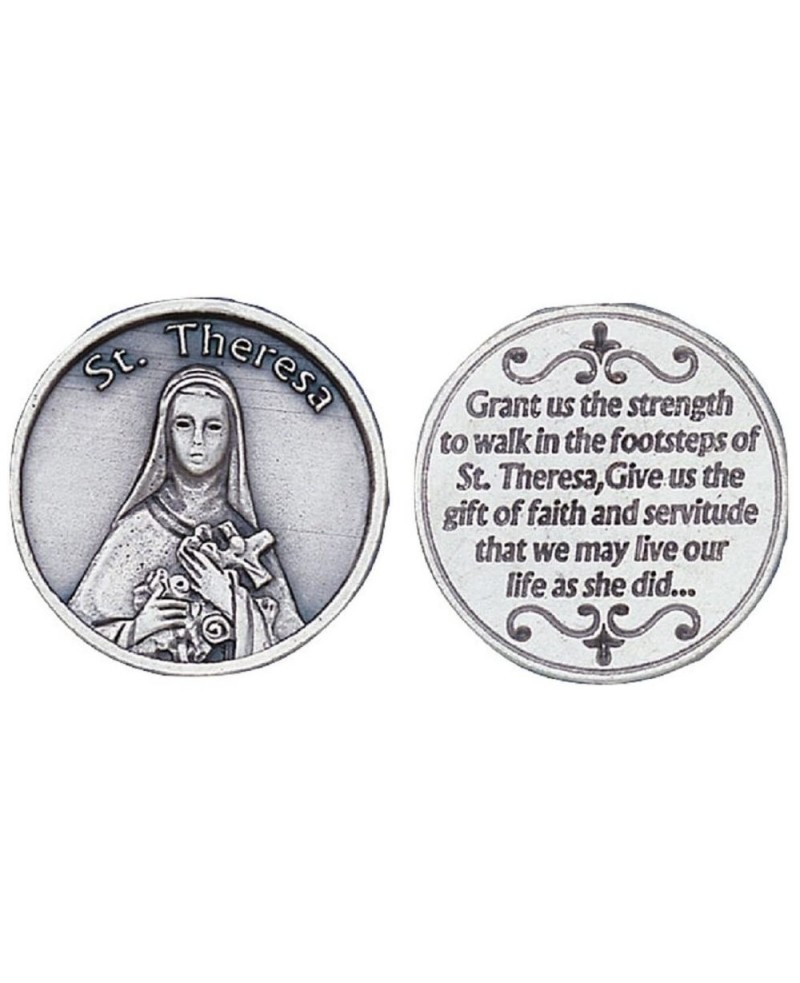St. Therese Pocket Coin Token Finely Engraved $14.86 Money & Banking Play Toys