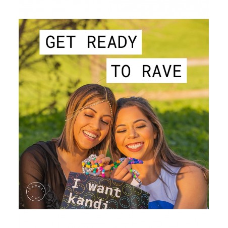 Mega Pack Rave Bracelets (36-Pack) | handmade PLUR accessory for EDM music festival outfits | Wear stylish colors & authentic...