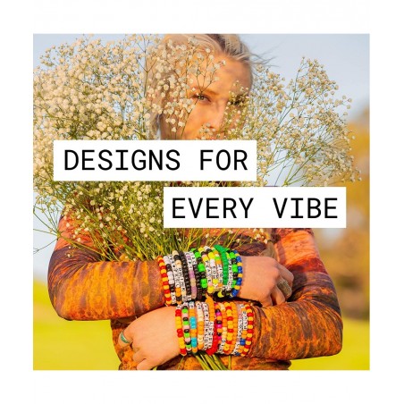 Mega Pack Rave Bracelets (36-Pack) | handmade PLUR accessory for EDM music festival outfits | Wear stylish colors & authentic...