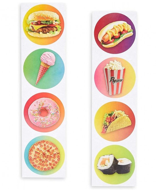 Ice Cream Stickers Sticker Roll (1.5 In 1000 Pieces) $21.27 Kids' Stickers