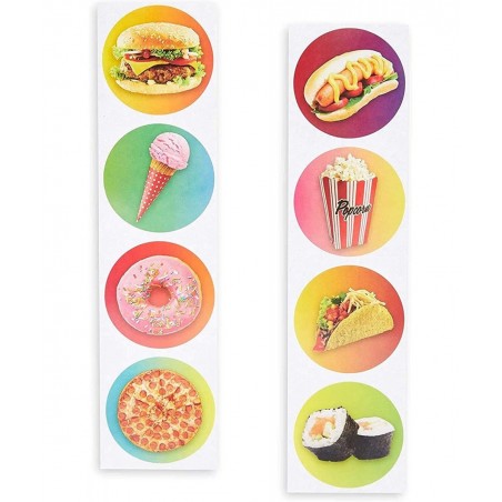 Ice Cream Stickers Sticker Roll (1.5 In 1000 Pieces) $21.27 Kids' Stickers