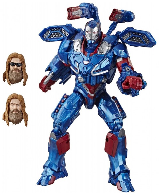 Marvel Legends Series Endgame 6" Collectible Action Figure Iron Patriot Collection Includes 4 Accessories $65.64 Action Figures