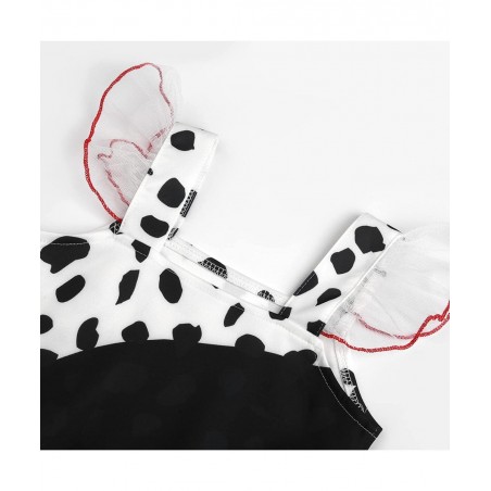 Girls Ladybug Costume Princess Dress Halloween Party with Accessories $42.33 Kids' Costumes