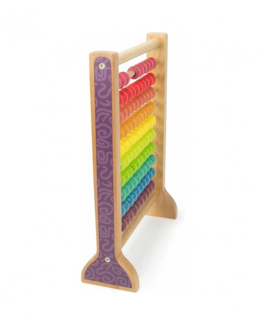 Wooden Abacus Classic Counting Tool Counting Frame Educational Toy with 100 Colorful Beads $40.34 Early Development & Activit...