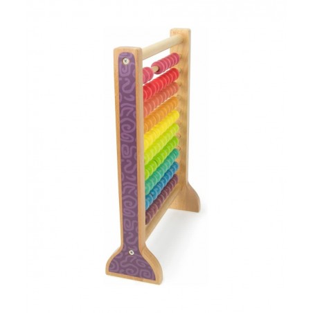 Wooden Abacus Classic Counting Tool Counting Frame Educational Toy with 100 Colorful Beads $40.34 Early Development & Activit...