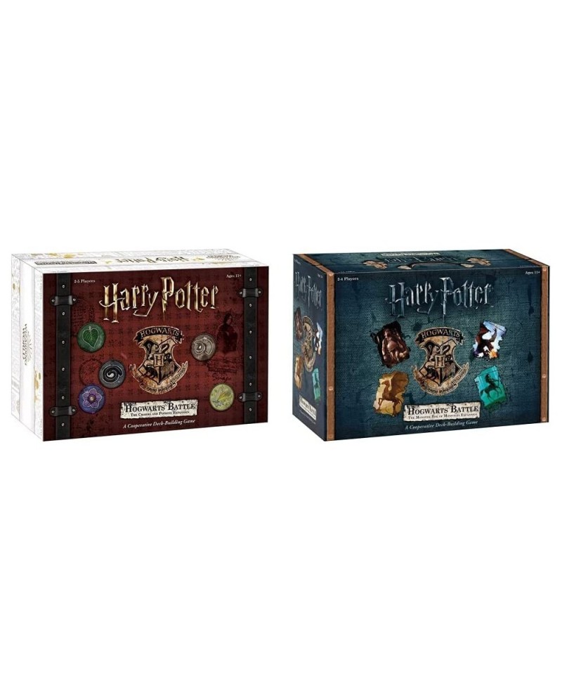 Harry Potter: Hogwarts Battle & Battle - The Monster Box of Monsters Expansion Card Game $88.97 Card Games