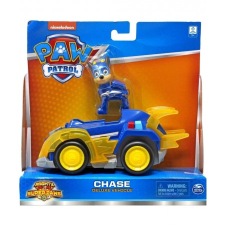 Mighty Pups Super Paws Deluxe Vehicle with Collectible Figure (Chase) $30.04 Play Figure Playsets
