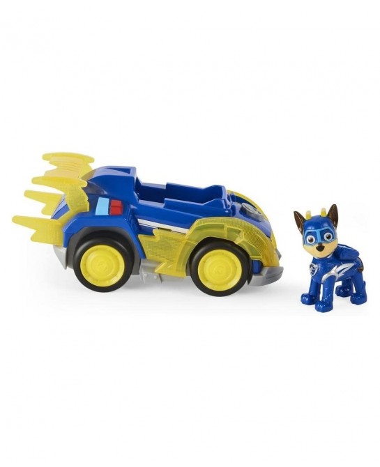 Mighty Pups Super Paws Deluxe Vehicle with Collectible Figure (Chase) $30.04 Play Figure Playsets