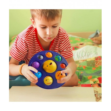 Planet Simple Bubble Dimple Fidget Popper Planets for Kids Solar System Toys Simple Bubble Dimple Fidget Toys for Kids Stress...