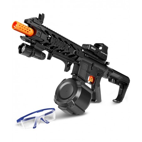 Gel Ball Blaster with 50000+ Water Beads Automatic M4 Splat Blaster Toy - Ages 14+ $107.46 Toy Foam Blasters & Guns
