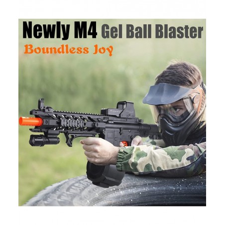 Gel Ball Blaster with 50000+ Water Beads Automatic M4 Splat Blaster Toy - Ages 14+ $107.46 Toy Foam Blasters & Guns