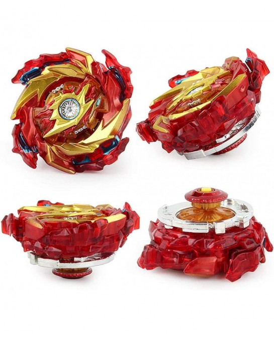 Bey Burst Battling Top Blade Evolution Super King Booster B-174-01 Hyperion Burn Starter Right and Left Turing String Launche...