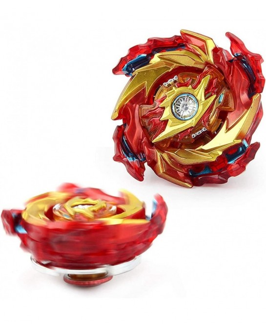 Bey Burst Battling Top Blade Evolution Super King Booster B-174-01 Hyperion Burn Starter Right and Left Turing String Launche...