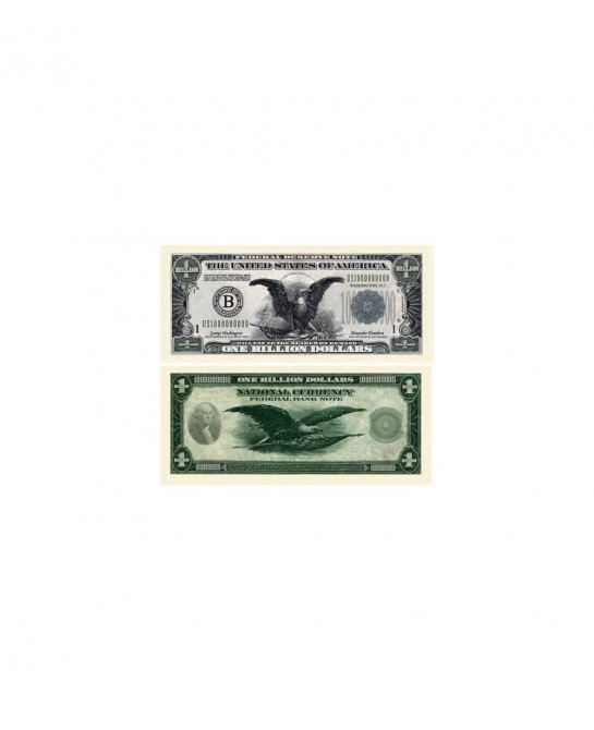 Classic Billion Dollar Novelty Money in Currency Holder $15.82 Money & Banking Play Toys