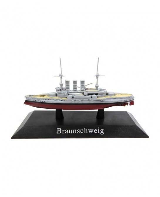 Warships Collection SMS Braunschweig 1902 Class Liner / Warship 1/1250 WS62 $88.78 Kids' Play Boats